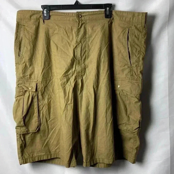 LEVI STRAUSS & CO TWO HORSE BRAND MENS SIZE 42 SHORTS GREENISH BROWN COLOR - Picture 3 of 13